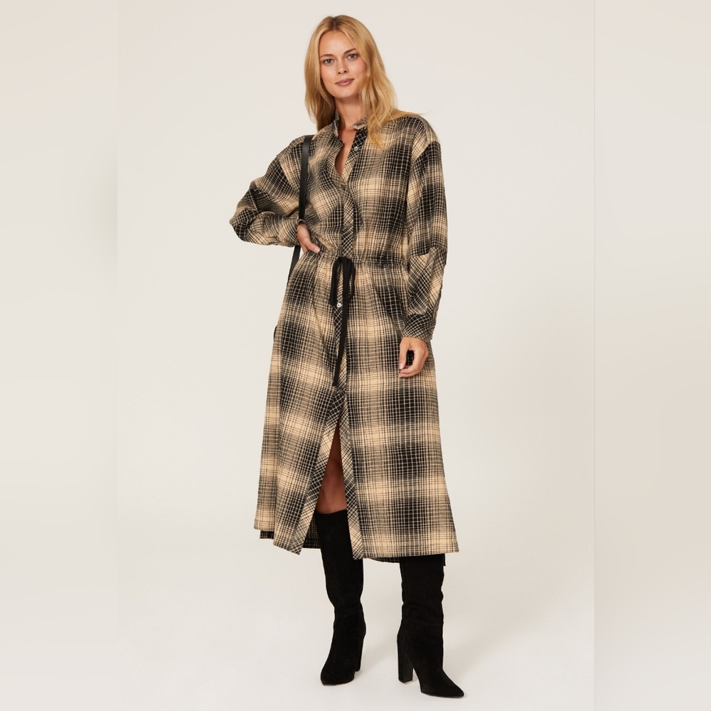 Joie Ardine Plaid Shirtdress